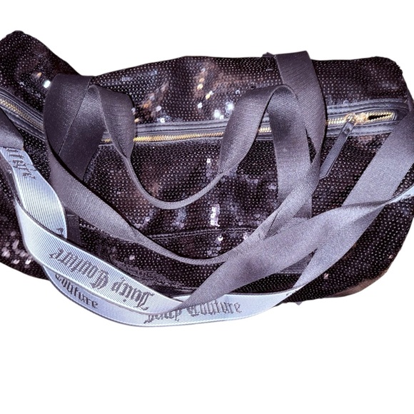 Juicy Couture Black Sequin Bag - Picture 4 of 11